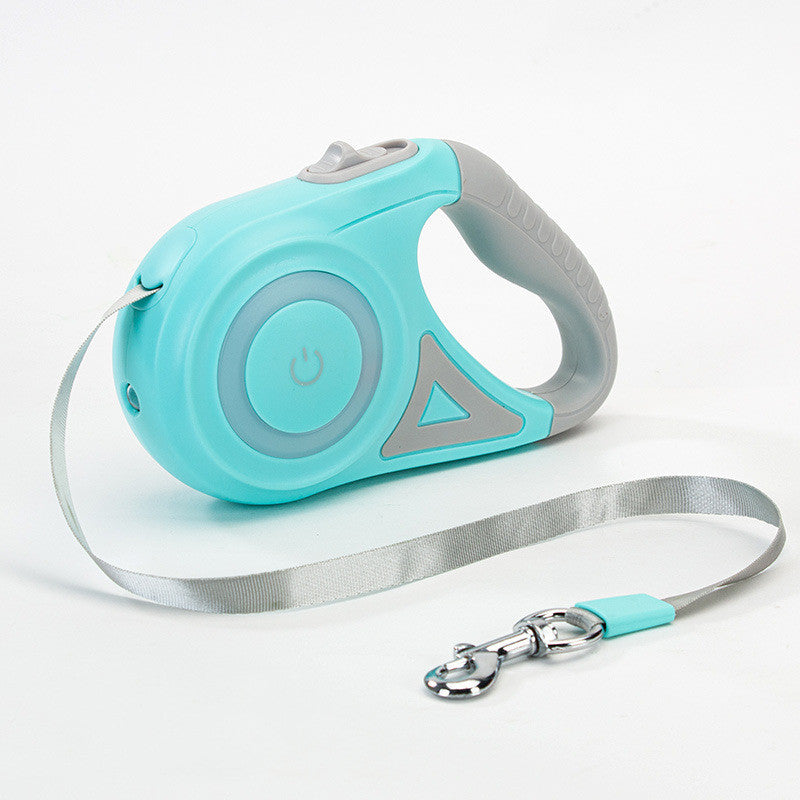 Dog Leash with Spotlight for Enhanced Nighttime Safety