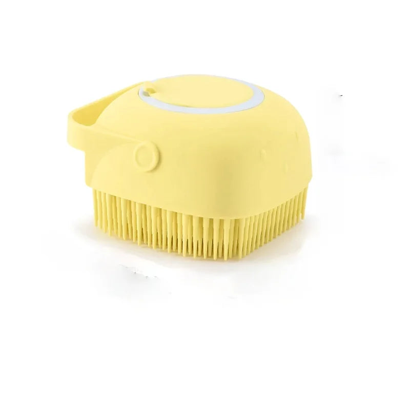 Soft Silicone Pet Bath & Massage Brush