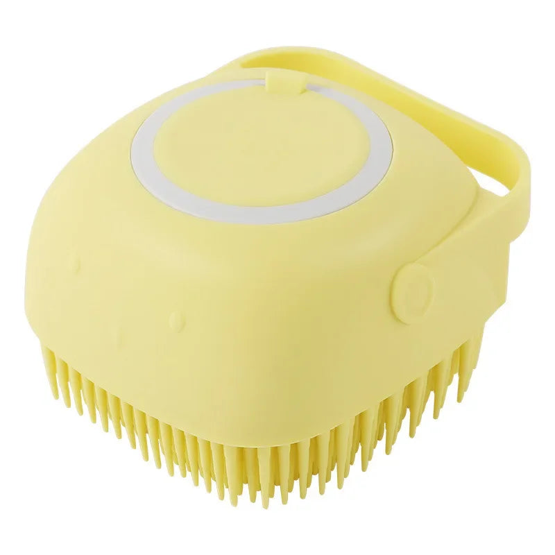 Soft Silicone Pet Bath & Massage Brush