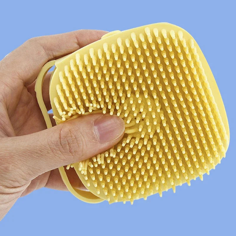 Soft Silicone Pet Bath & Massage Brush